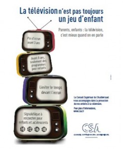 Le CSA a dit : pas de télé pour les moins de 3 ans