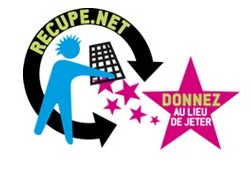 Donner au lieu de jeter sur Recupe.net