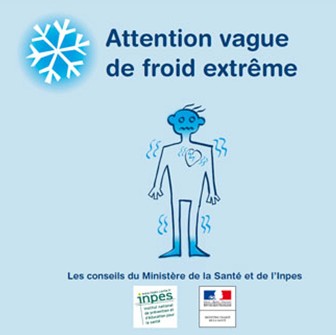 Vague de grand froid: des précautions s'imposent !