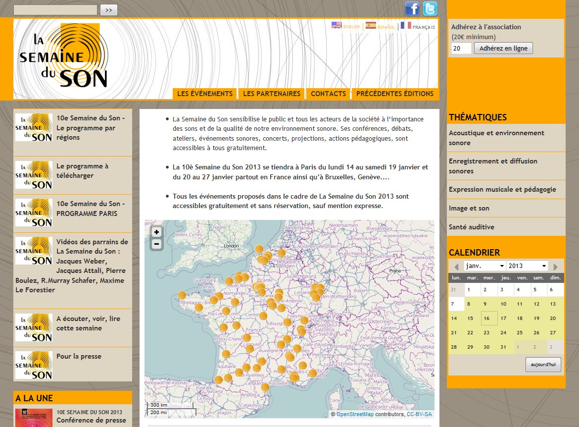 La 10e Semaine du Son 2013 se déroule partout en France