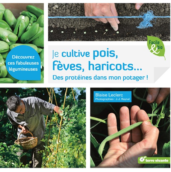 Je cultive pois, fèves, haricots aux éditions Terre Vivante