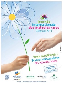 La Journée internationale des maladies rares se déroule Jeudi 28 février 2013