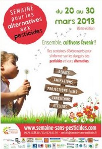 Semaine pour les alternatives aux pesticides du 20 au 30 mars 2013