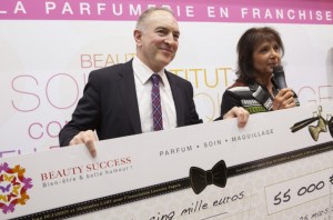 Philippe GEORGES, PDG Beauty Success et Stephanie FUGAIN - lundi 25 mars 2013