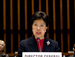 Le Dr Margaret Chan, Directeur général de l’OMS