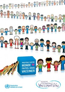 La Semaine mondiale de la vaccination débute le 20 avril 2013