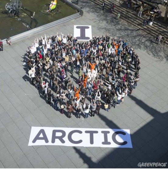 I love Arctic - Green peace