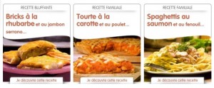 idées recettes pas cher Dia