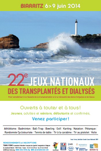 22e Jeux Nationaux des Transplantés et Dialysés