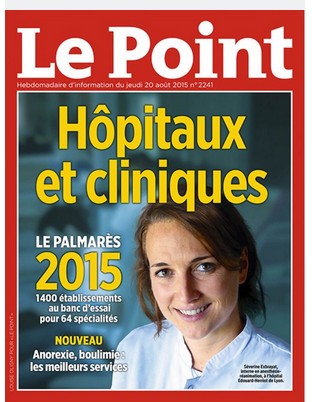 Palmarès 2015 des hôpitaux : les CHU de Lille et Toulouse en haut du podium