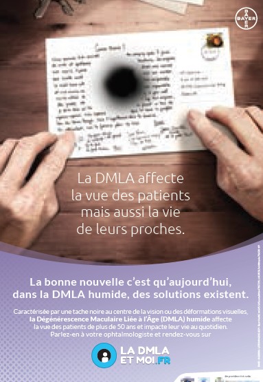 DMLA : une campagne vidéo pour sensibiliser le grand public