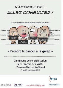 Une semaine pour « Prendre le cancer à la gorge »