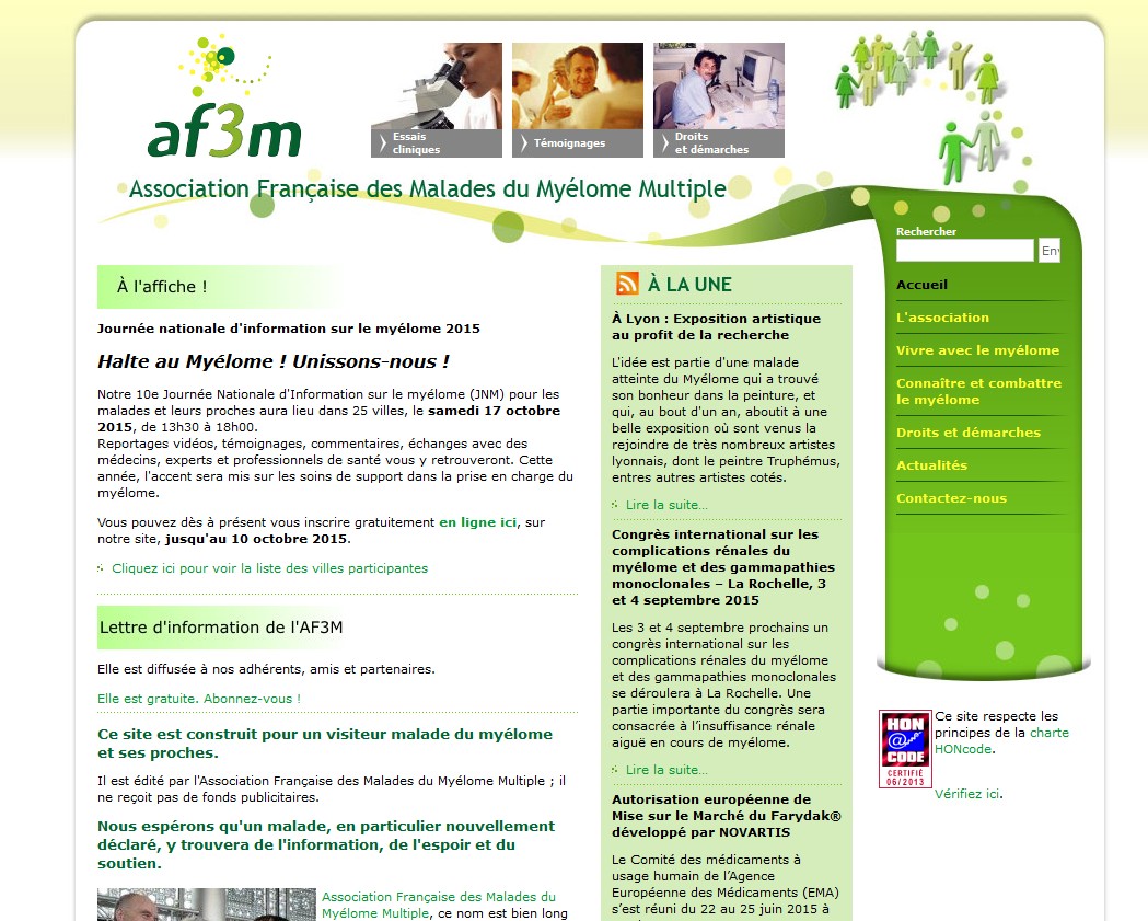 le site de l’AF3M