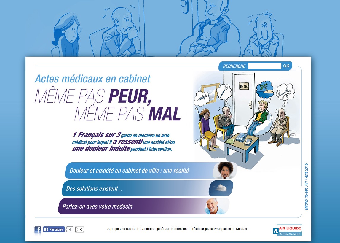 Le site « Même pas peur, même pas mal »