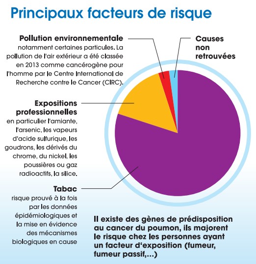 principaux facteurs de risqu du cancer du poumon