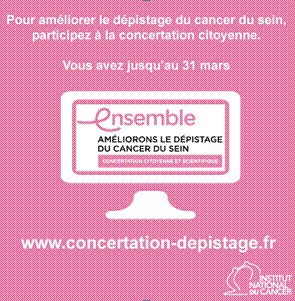 Dépistage du cancer du sein : plus que quelques jours pour donner votre avis !