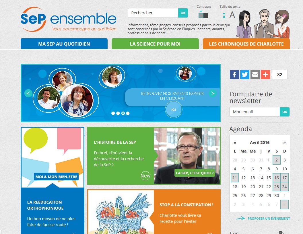Sclérose en Plaques : un site pour accompagner les patients au quotidien