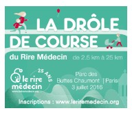 Participez à la "Drôle de course du Rire Médecin"