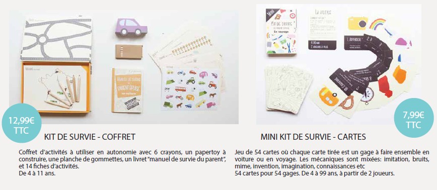 Des Kits de survie en voiture pour parents épuisés !