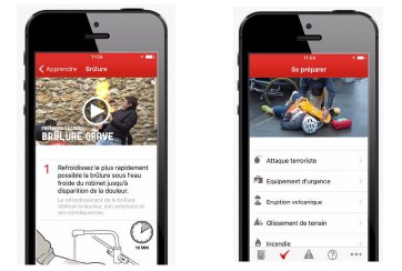  L'« Appli qui sauve » de la Croix-Rouge française
