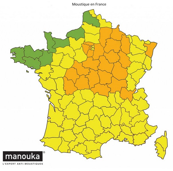 La saison des moustiques a commencé sur une grande partie du territoire français