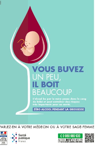 Adoptez le réflexe « Zéro alcool pendant la grossesse »