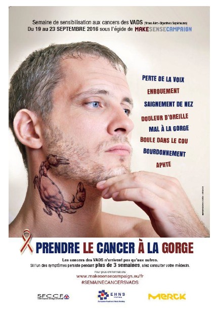Une campagne pour « Prendre le cancer à la gorge » 