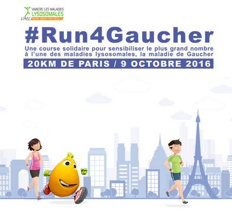 Journée Internationale de la maladie de Gaucher : rejoignez le mouvement #Run4Gaucher