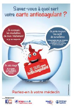 « Ma carte anticoagulant, c’est vital » : une campagne pour sensibiliser les patients