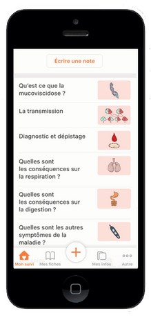 Mucoviscidose : une application pour accompagner les patients dans leur quotidien