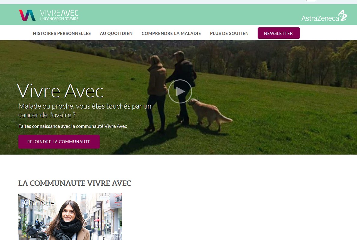 Cancer de l’ovaire : un site pour "mieux vivre avec"