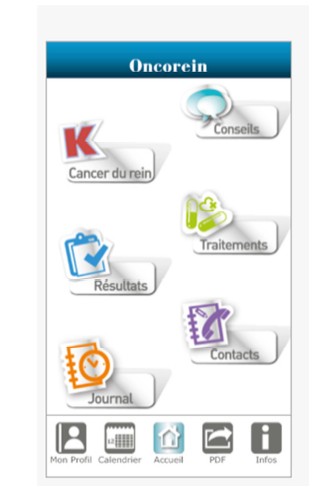 Cancer du rein : une appli pour mieux gérer la maladie