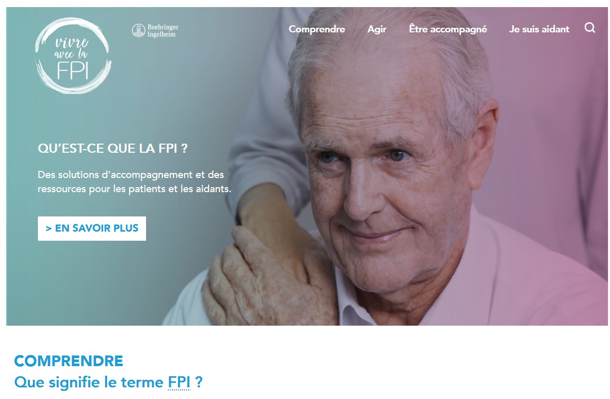 « Vivre avec la FPI », un site web pour améliorer la vie quotidienne 