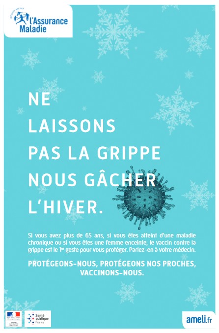 Grippe saisonnière : la campagne de vaccination 2017-2018 démarre le 6 octobre