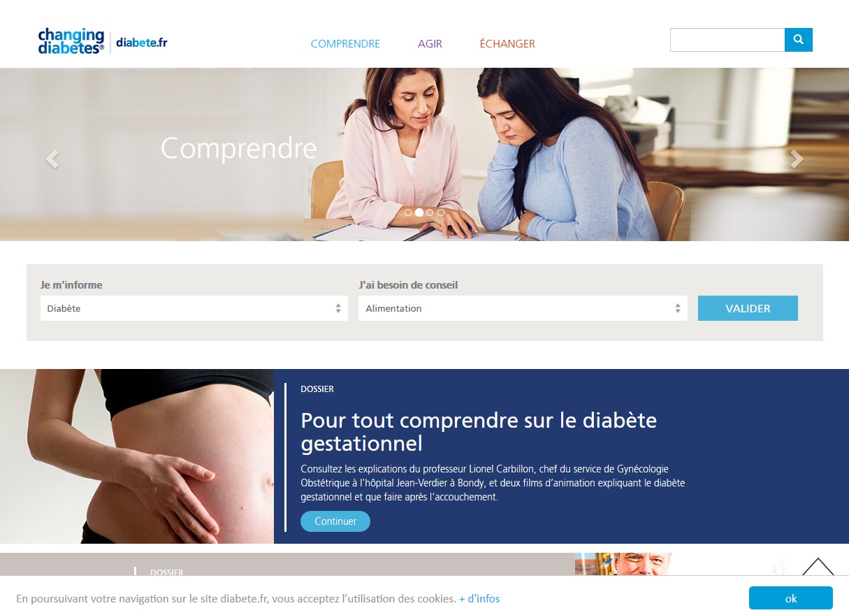 Un site pour accompagner les patients diabétiques au quotidien